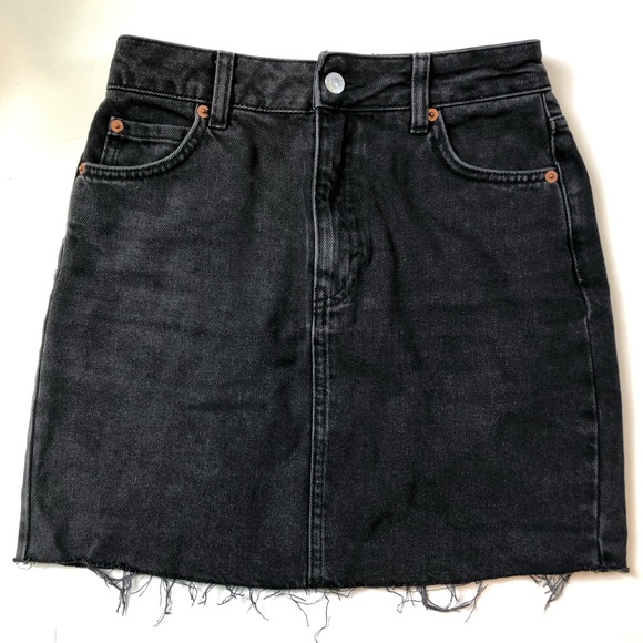 Topshop Moto Denim Mini Skirt - Picture 1 of 4